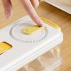 Multi-Layer Timer Food Storage Box for Dumplings, Won Tons, and Frozen Food