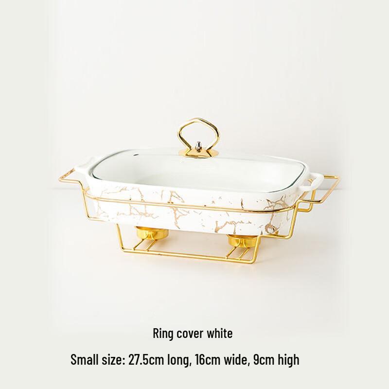 Qianxing Ceramic Double-Handle Pot with Pot Rack