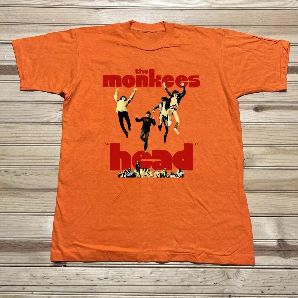 New Popular The Monkees Band Head Album Cotton T Shirt S-5XL SN64