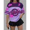 Women's Sports Shirt with 23 Printed Short Sleeved T-shirt and Summer Pattern T-shirt