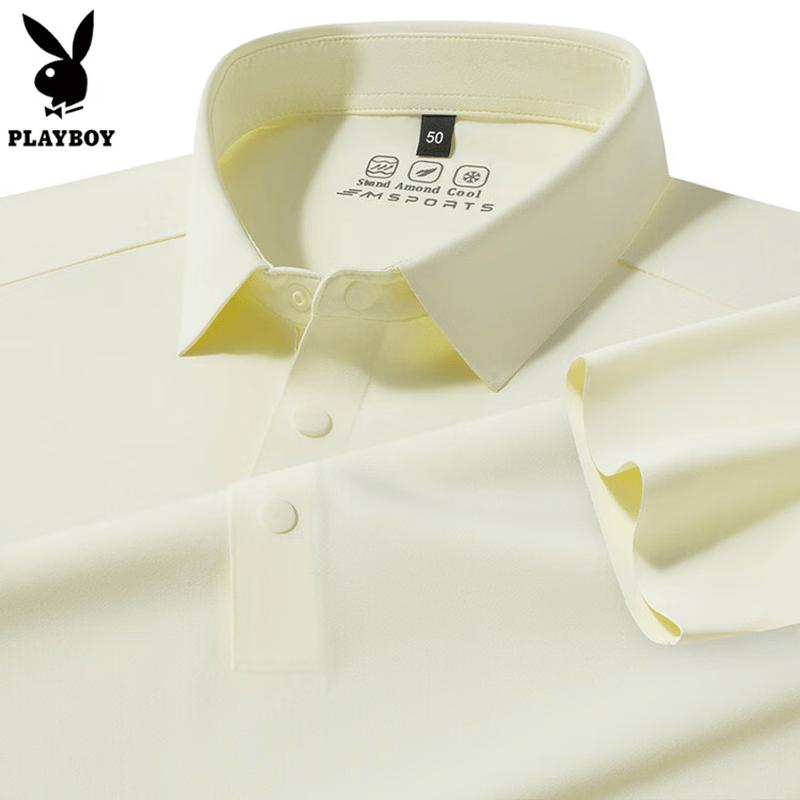Men s 2026 Summer Quick-Dry Cool-Feel Short Sleeve Polo Shirt 48