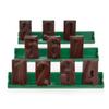 TopBazar Silicone Chocolate Mold Numbers 10x20cm Brown Baking Tool