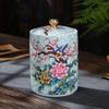 Chinese-style Ceramic Storage Jars Living Room Sealed Cans Dried Fruit Storage Boxes Household Kitchen Supplies Sealed Cans