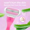 Lames de rasoir de sécurité pour femmes, compatibles avec le rasoir Venus, pour le visage, les jambes, les aisselles et le bikini.