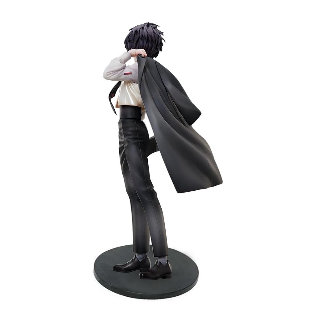 BSD Anime Figuren Nakahara Chuuya Figur Dazai Osamu Figuren stehende Haltung Actionfigur PVC Sammlerstücke Modelle Puppen 22cm