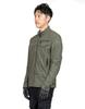 Powerage Cotton Riders Jacket PJ-24102 (XXL, Olive)