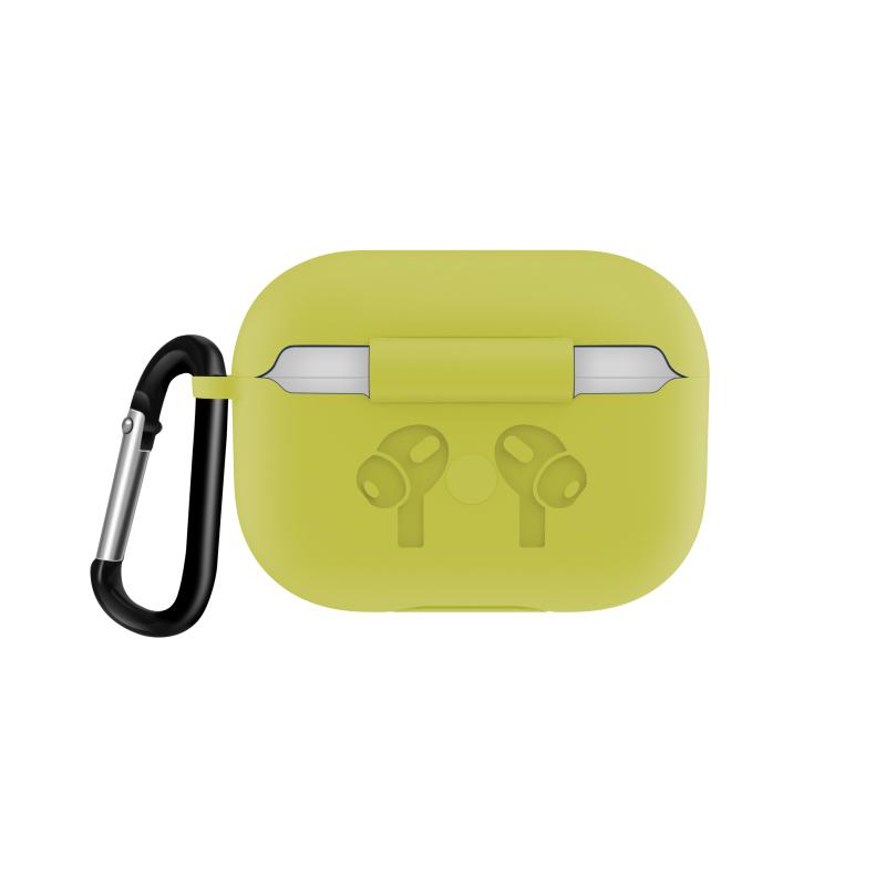 Bluetooth-compatible Earphone  Protective  Cover Solid Color Wireless Headset Shell For Airpods Pro