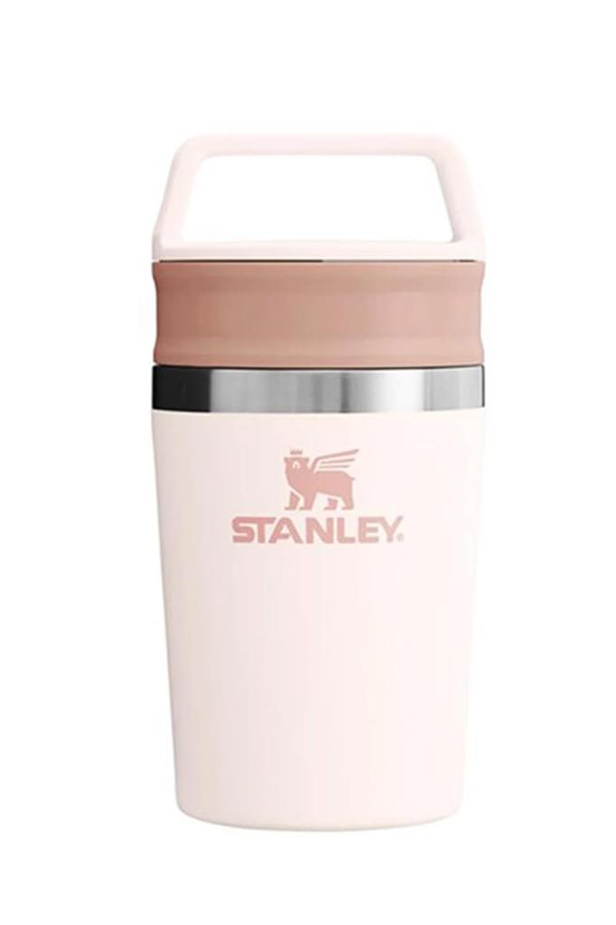 STANLEY Cafe To Go Vacuum Mug, 0.23L with Lid, 230ml Stainless Steel, Insulated for Cold or Hot Water, Water Bottle, Tumbler, Outdoor, Office,