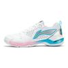 Chaussures de Badminton Li Ning Blade II PRO Amorti, Résistantes à l'Usure Basse Unisexes Blanc Argent AYZV001-4