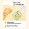 3PCS with Hanging Hole Cat Strip Squeeze Spoon Cat Strip Dispenser  for Dog Cat Wet Food