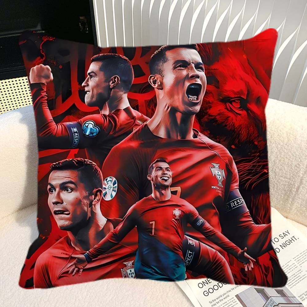 Cool CCristiano RRonaldo CR Classic Vintag Square Pillow Bedroom Sofa Leisure Comfort Cushion Car Home Decoration