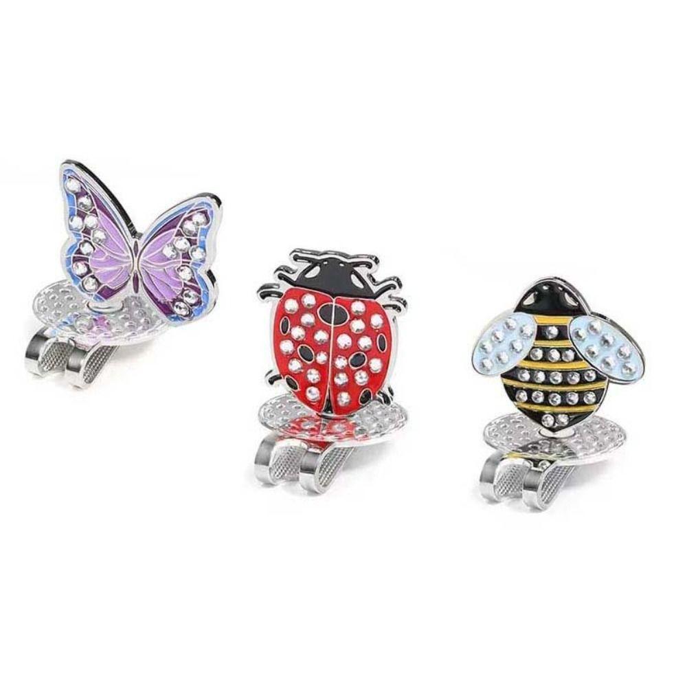 Magnetic Golf Cap Clip Insect Bee Golf Hat Marker Outdoor Sports Golf Ball Mark Men and Women