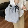 Striped Tote Bag Women's Handbag