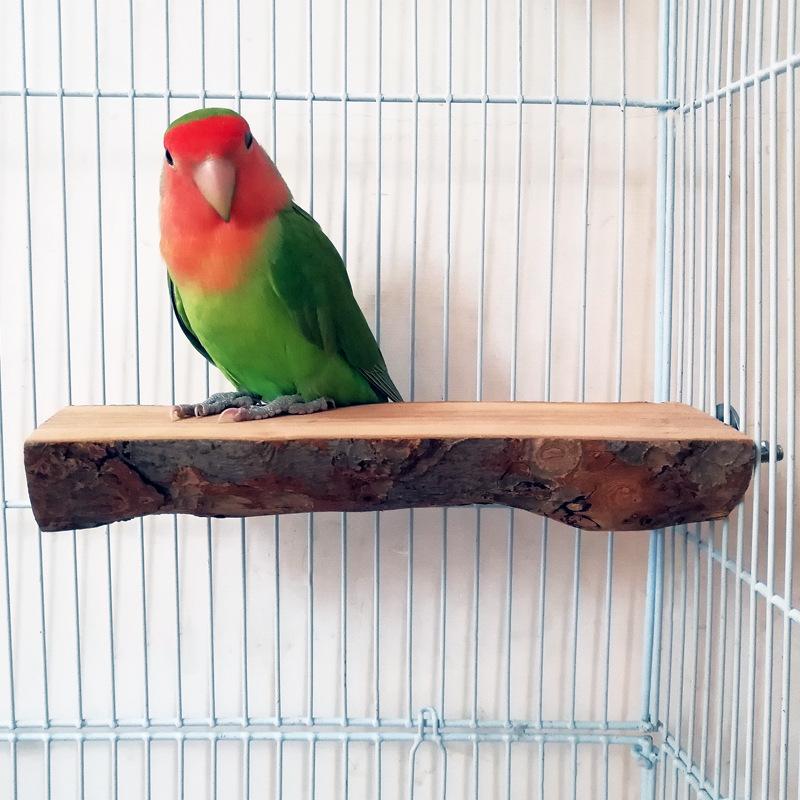 Parrot Wooden Station Frame, Apple Wood Platform, Solid Wood Step, Bird Station Pole, Teething Toy, Totoro Teething Board