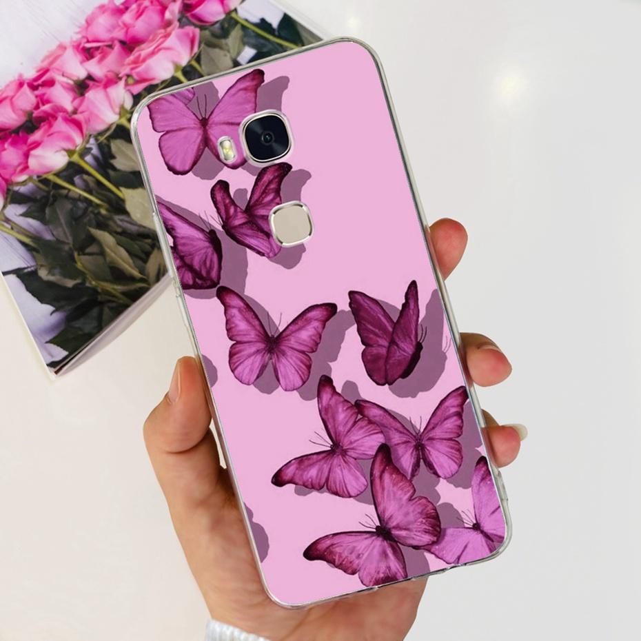 Lovely Printing Case For Huawei GR5 KII-L22 KII-L21 / GR5 2017 BLN-L21 BLN-L22 Soft Silicone TPU Back Cover Phone Cases