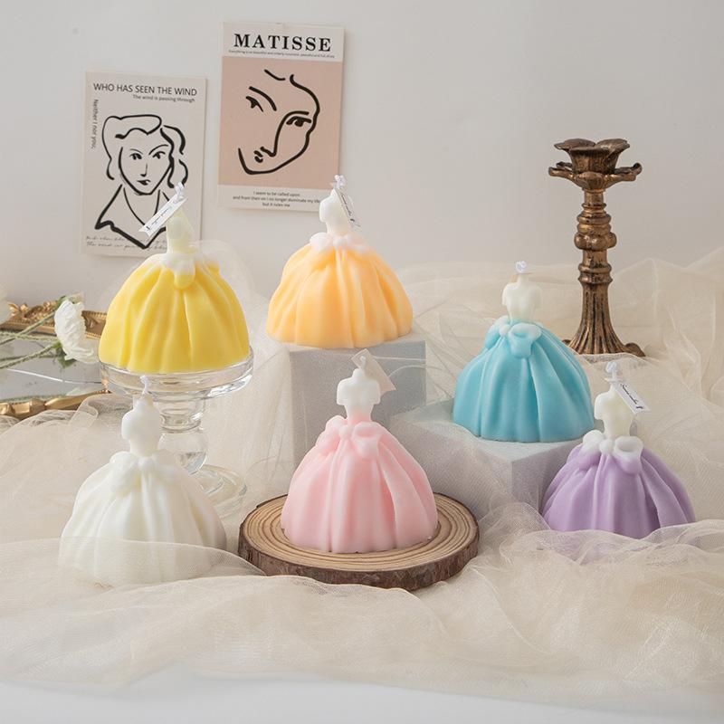 Aroma Candle 1PCS Wedding Aroma Essential Oil Candle Candlelight Dinner Accompaniment Atmosphere Baking Party Decorations