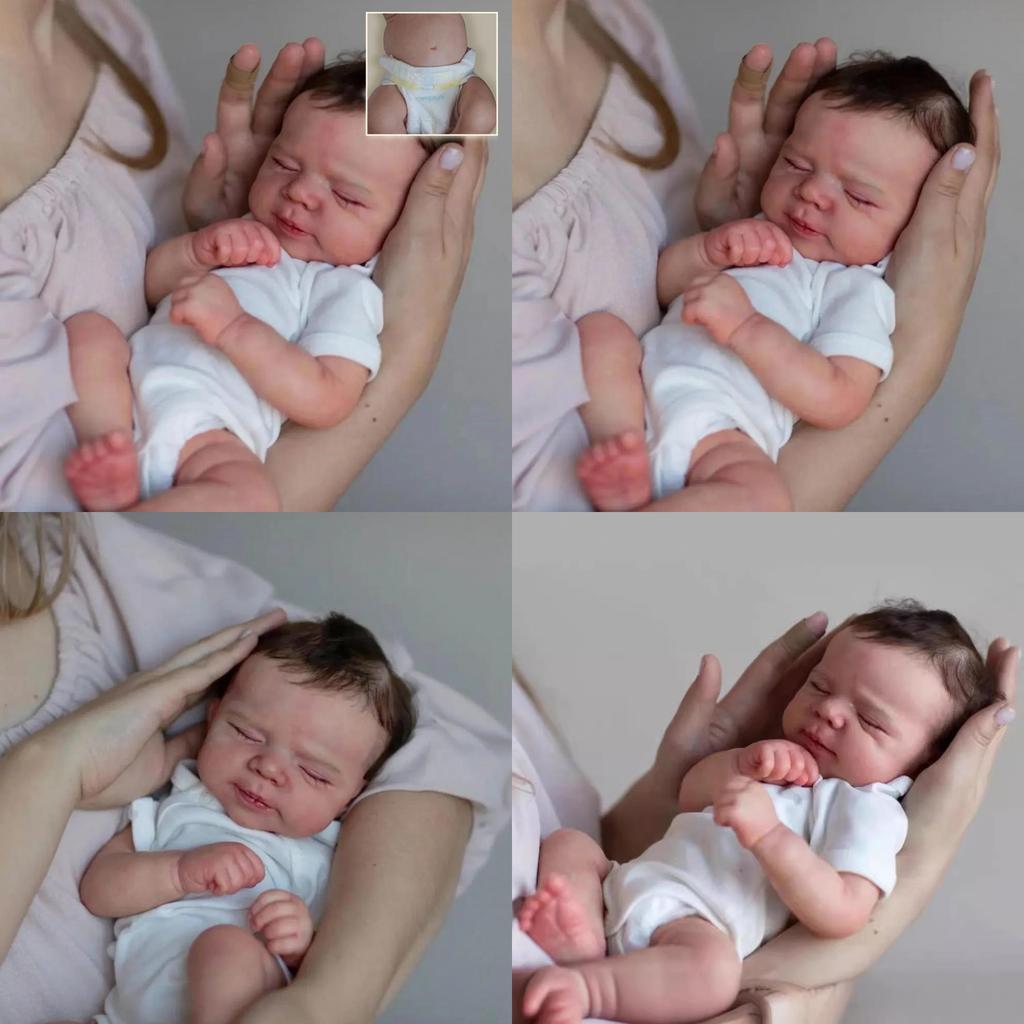Silikon Reborn Babypuppe Für Sammler Und Geschenkliebhaber 50cm Realistischer Spielkamerad