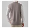 Men's Autumn/Winter Wool Knit Sleeveless Vest - Business Casual & Comfortable Sweater.
