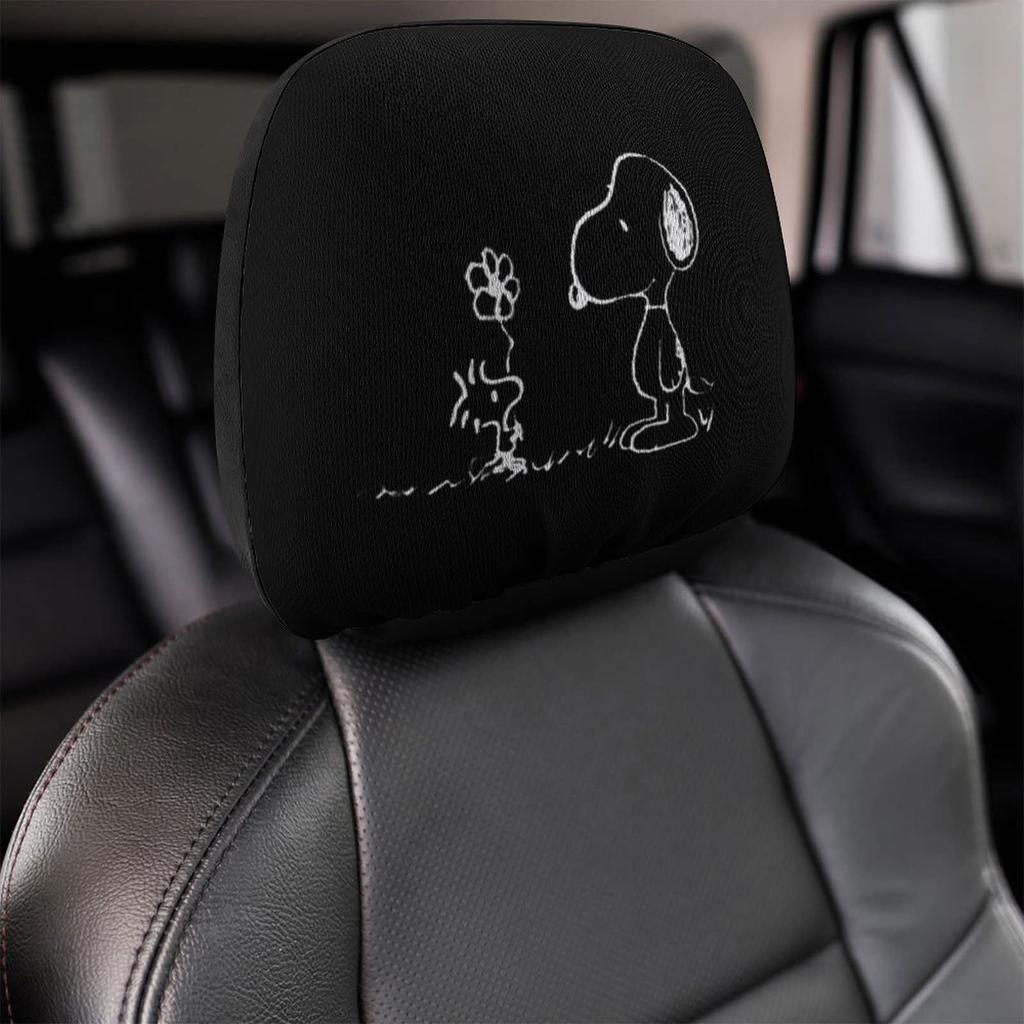 Snoopy Headrest Car Seat Protective Headrest Seat Headrest Easy Universal Travel Car Accessories Covers, Covers, Cases, Covers, Decorations,