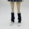 1/6 Scale Female Action Figure Knit Leg Warmers Handmade Toy Boot Covers Long Socks Accessories