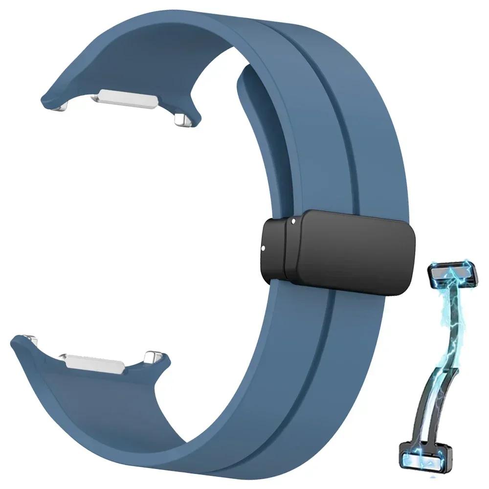 Sports Silicone Strap For Samsung Galaxy Watch Ultra 2025 Magnetic Buckle Band Galaxy Watch Ultra 47mm Watchband Correa Bracelet