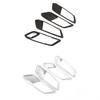 Car Interior Door Handle Bowl Cover Trim Frame Carbon Fiber Look Stickers for BMW 3 Series G20     Accessories