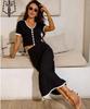 Elegant Spring/Summer Dress Set For Women, 2-Piece Casual/Workwear