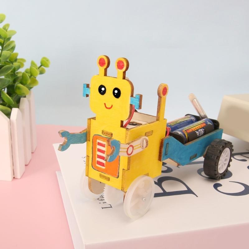 Easy Assembly Science Craft Set Oaken Robot Car STEM Physics Learning Toy For Children Age 6 Additionally