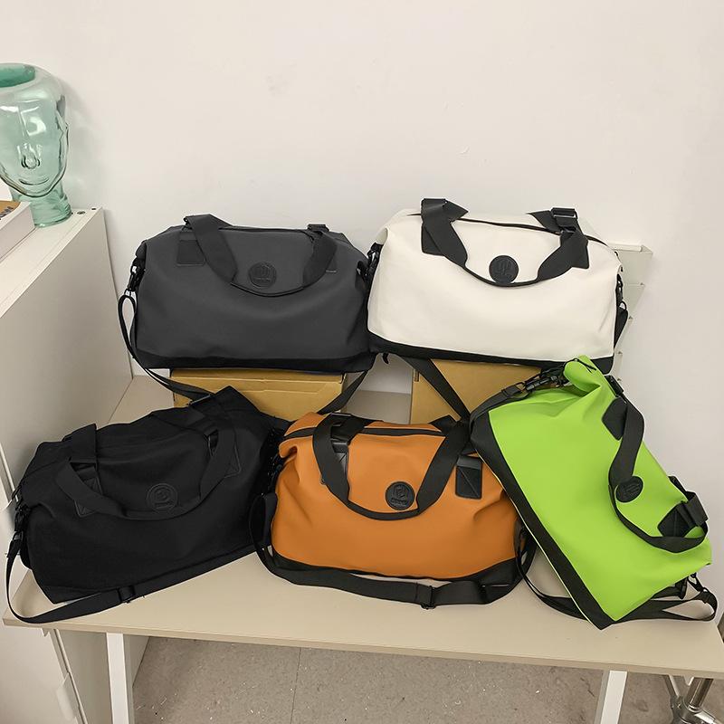 Travel bag men's new large-capacity portable Oxford cloth storage bag sports fitness bag women's leisure travel luggage bag