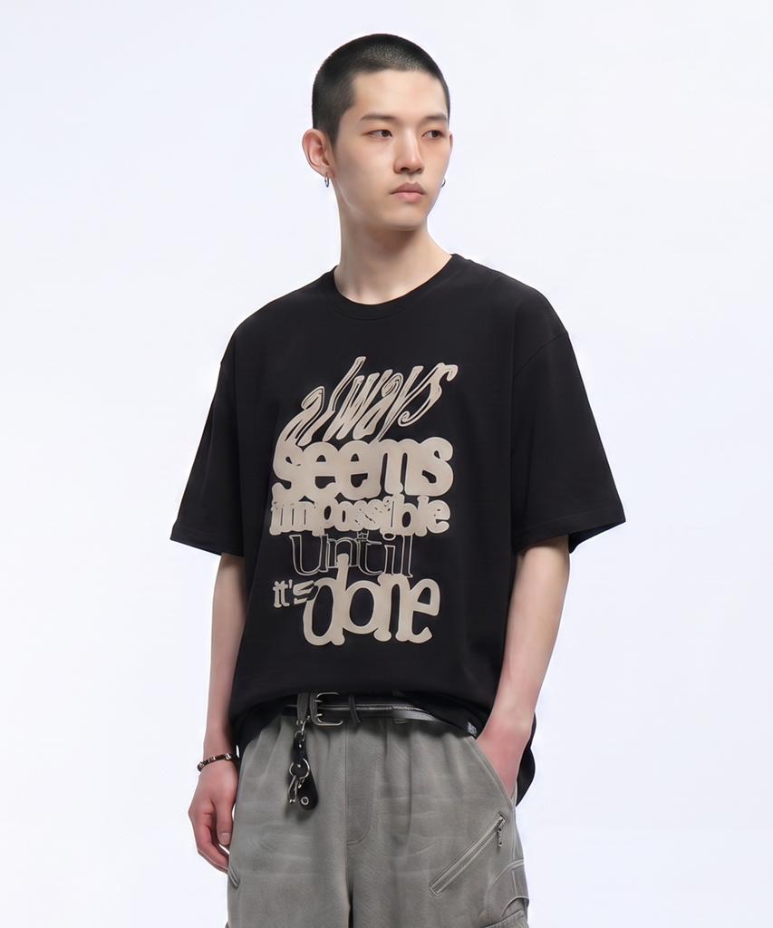 Peideu Pd Until Dawn Short Sleeve T-Shirt Black