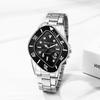 Unique Stainless Analog Quartz Fashion Accessory Perfect Gift for Day Men's Watch, Design, Calendar, Steel, Waterproof, Watch, Casual, Business,