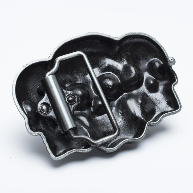 Skull Punk Retro Belt Buckle – Trendy Youth Fashion