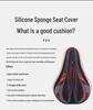 Super Soft Silicone Bicycle Seat Cushion - Universal Shock-Absorbing Cover for Mountain and Road Bikes