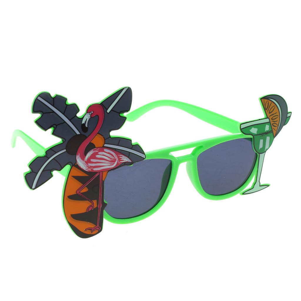 Hawaii Party Sunglasses Funny Glasses Beach Sunglasses Party Favor Flamingo Party Glasses Beach Glasses Funny