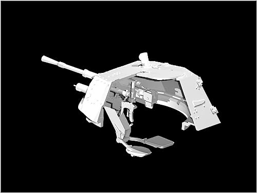 ICM 1/35 French Panhard AMD-35 178 Armored Car Plastic Model