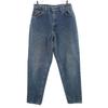 90s Tapered Denim Pants 10 Blue Women Used