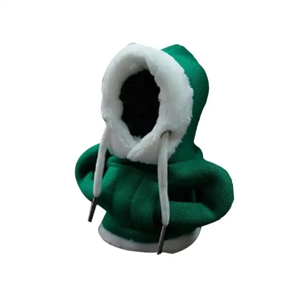 

Зимние модные толстовки с капюшоном, чехол для ручки переключения передач автомобиля, ручная ручка, декор для переключения передач, автоматические волшебные рождественские аксессуары для интерьера зелёный