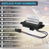 AC Blower Motor Resistor Blower Control Module, Fit For 2003-2007 Chevrolet Silverado Avalanche Suburban Tahoe, GMC Sierra Envoy Yukon, Cadillac