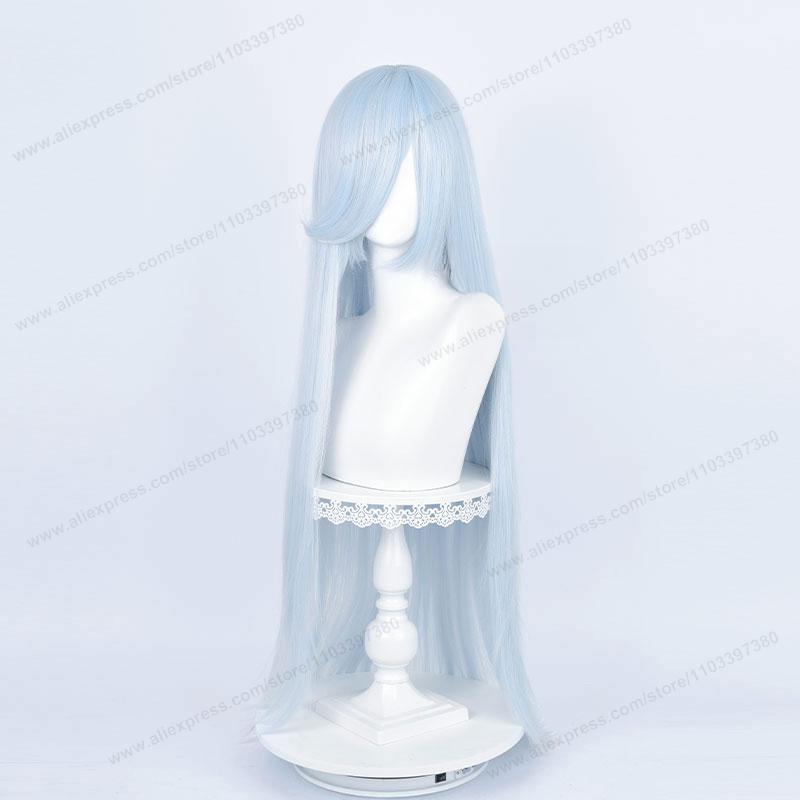 Anime 100Cm Long Staight Cosplay Synthetic Wig Black White Red Pink Brown Gold Blue Women Heat Resistant Hair High Quality Wigs