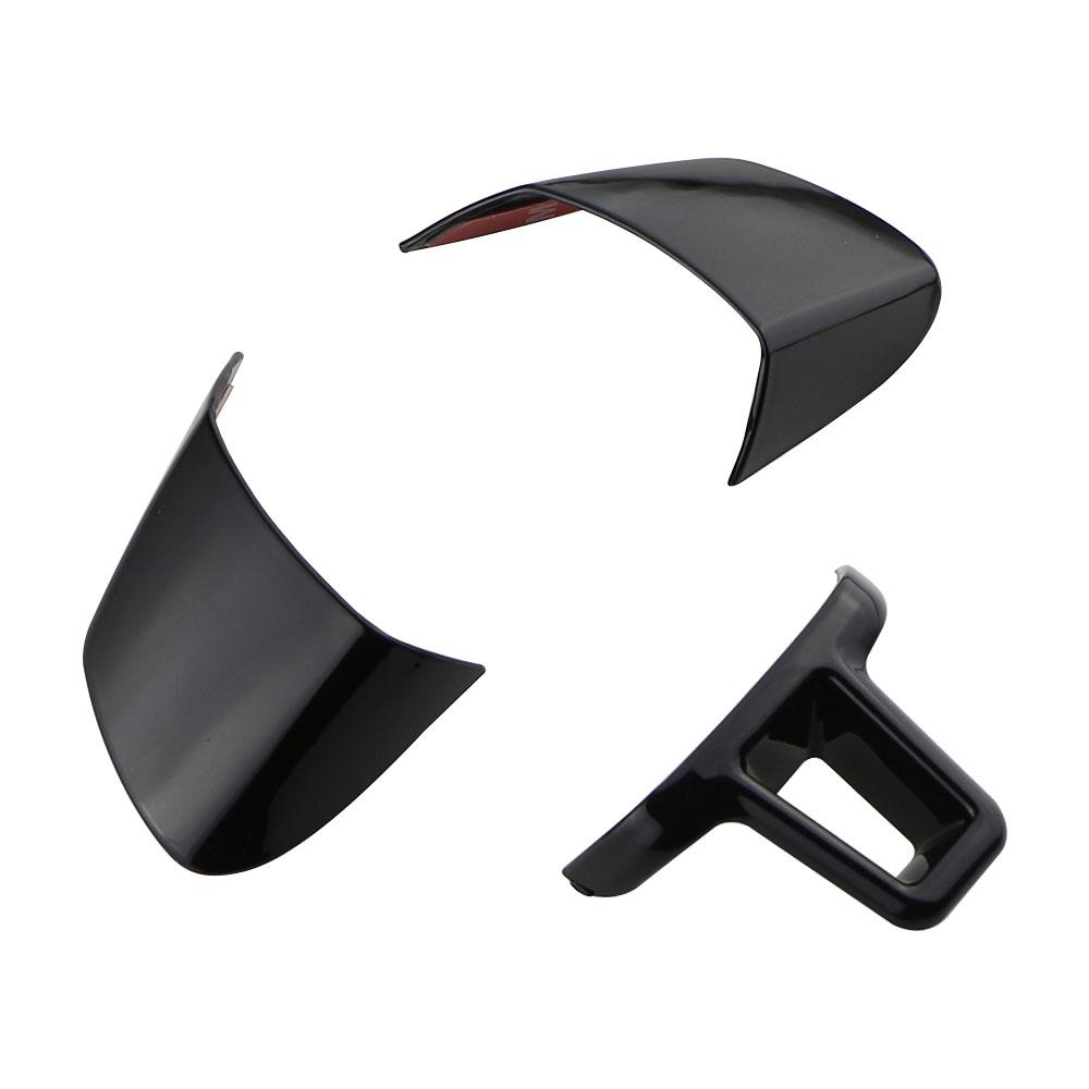 ABS Kohlefaser Lenkradabdeckung Schutzleiste für Volkswagen VW Polo 11-14 Golf 6 2009 - 13 Jetta Touran Bora Caddy Eos