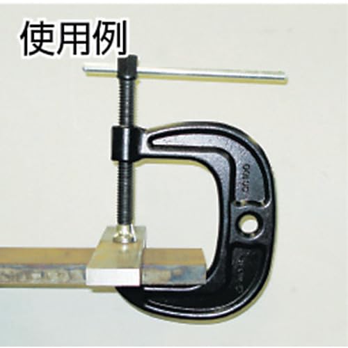 Super C-type Clamp, Strong Wide Type, 100mm, Cathodic Electrodeposition Coating