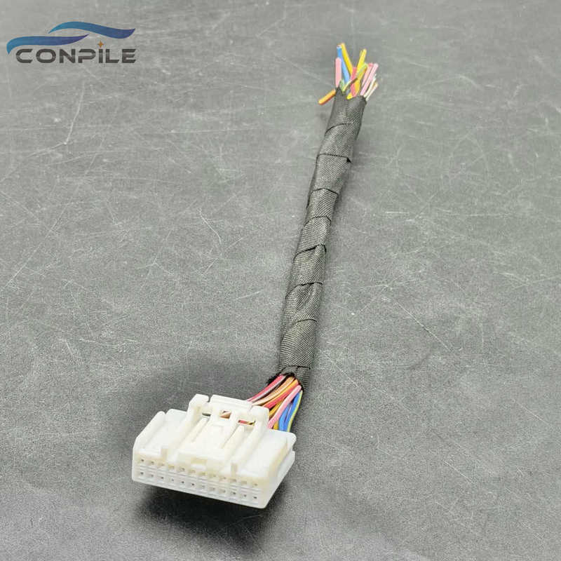 1pc for Toyota Lexus CD power amplifier 24pin plug wire cable