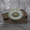Retro Saphir Perlen Modegürtel für Damen