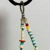 Handy-Kette Handgemacht Retro-Perlen Farbkombination Dickes Lanyard Anti-Verlust Sicherer Handy-Riemen Handy-Zubehör