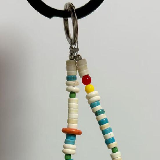 Handy-Kette Handgemacht Retro-Perlen Farbkombination Dickes Lanyard Anti-Verlust Sicherer Handy-Riemen Handy-Zubehör