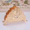 Napkin Holder Classical Metal Peacock Embossed European   Table Tissue Holder Tabletop Freestanding Tissue Dispenser