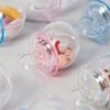 12 Stück Schnullerform Süßigkeitenbehälter Partydekoration Zubehör für Babyparty Anhänger und Tauffeier Zubehör