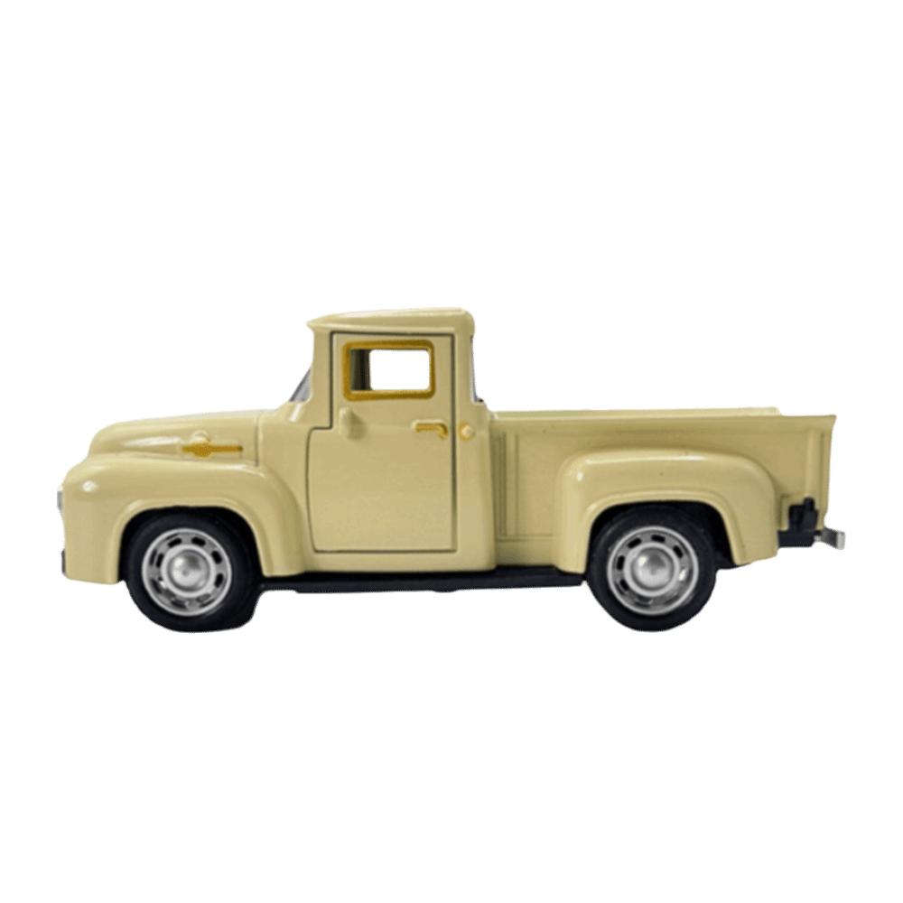 

Metal Zinc Zinc Alloy Metal Car Model Door Openable Simulation Pickup Truck Casting Car Model Gift For Kids жовтий