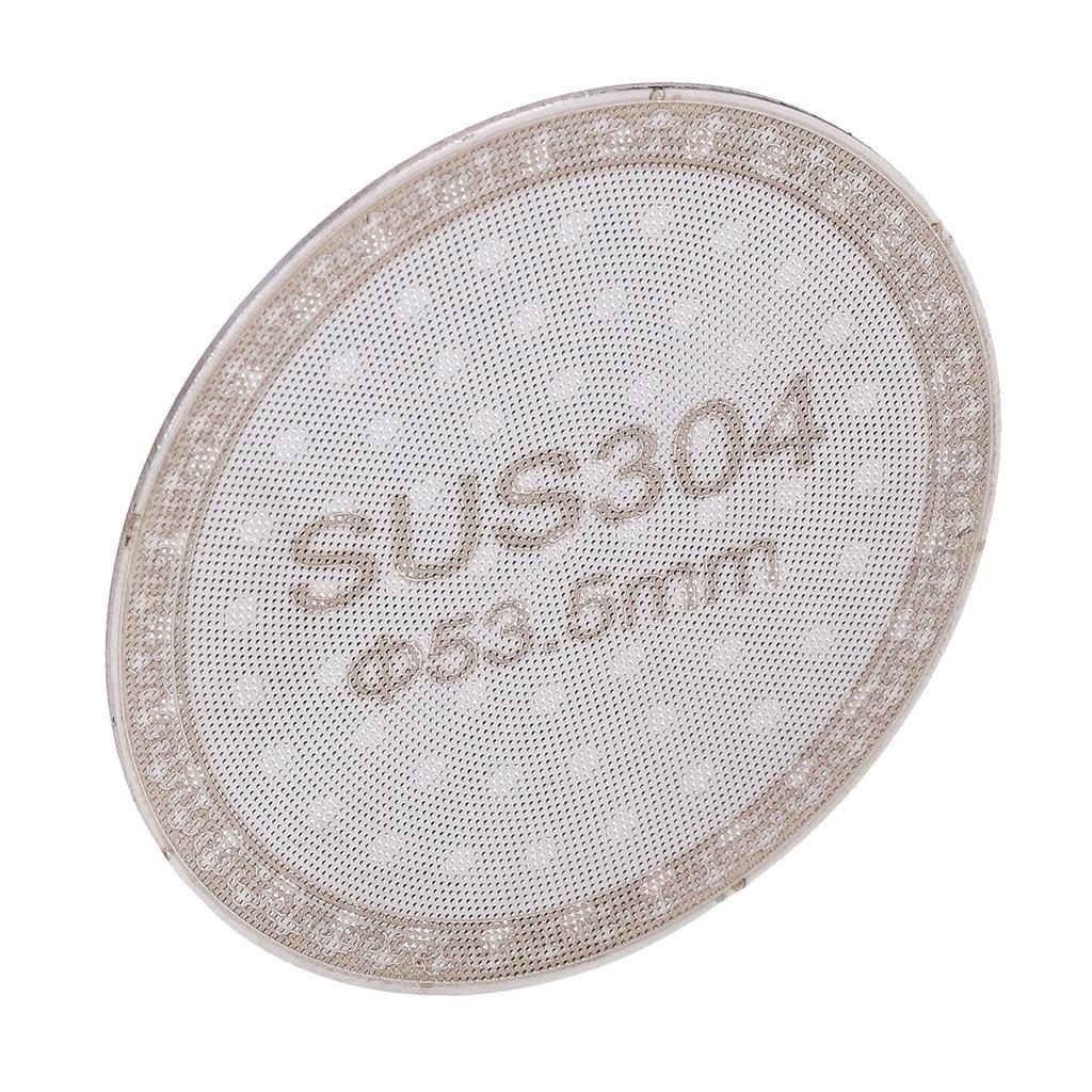2pcs Puck Screen Reusable 1.2mm Thickness 304 Stainless Steel Double Layer Filter Screen for Portafilter Filter Basket