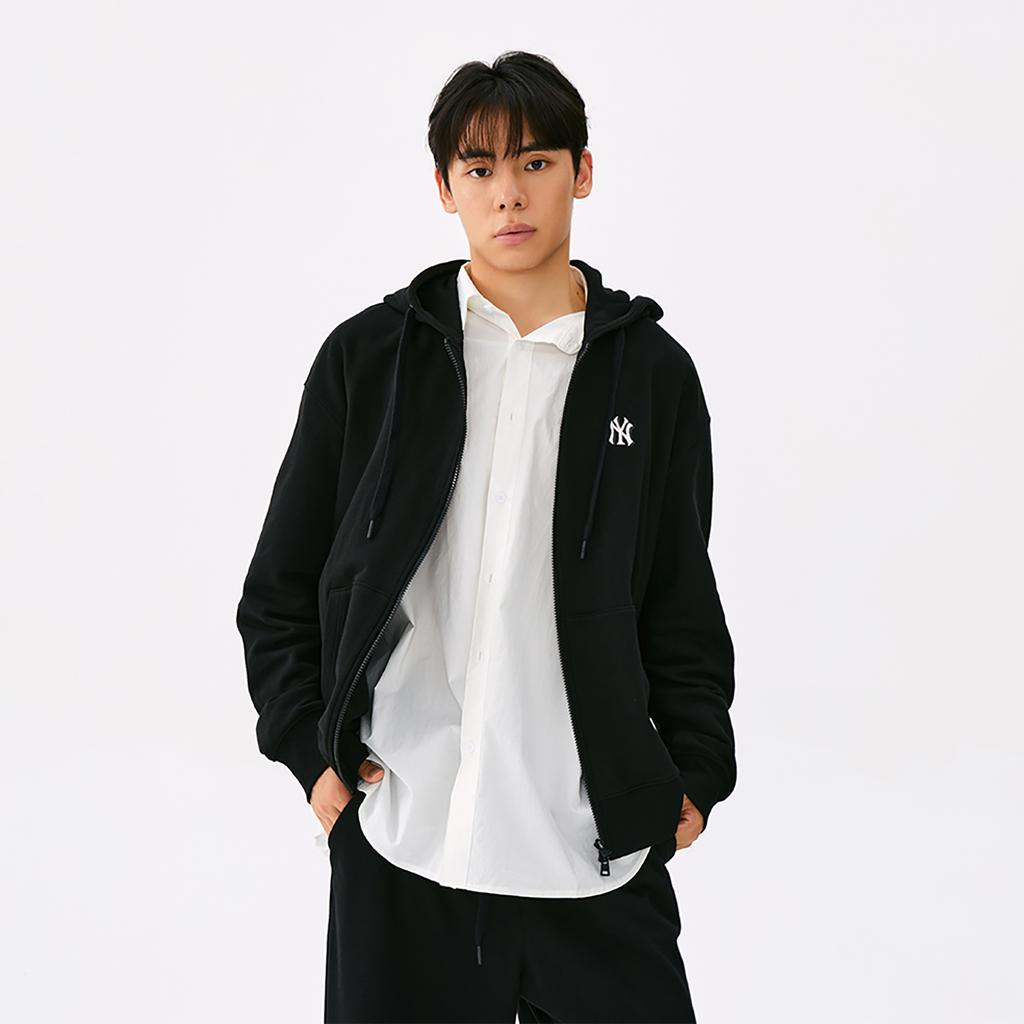New MLB New York Yankees Basic Collection 25FW Sweatshirt Unisex Standard Black 3ATRB0154-50BKS